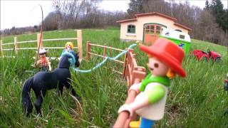 Film playmobil cheval série UNE NOUVELLE VIE saison 3 épisode 1 [upl. by Hales]