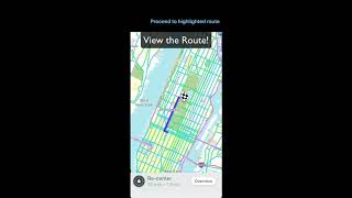 Waze App How to Check a Route Between Two Points [upl. by Shani]