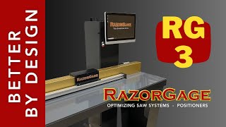 RazorGage RG3  Automatic Saw Measuring System [upl. by Odlanier]