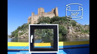 Castelo de Almourol Praia do Ribatejo DUBRAL Immersive experience [upl. by Mastat]