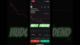 “🎉 Breaking News HUDCO Dividend Declaration 💵” shorts viral trending [upl. by Munafo]