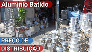 Feira da Panela Alumínio Batido Juazeiro do Norte onde começou a se Fábrica essas Panelas nordeste [upl. by Zubkoff]