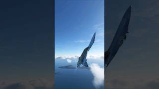 Su27 Flanker Pulls a Super Cobra Maneuver msfs2020 [upl. by Cordula]