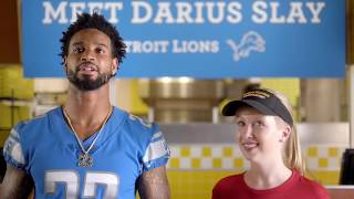 Hungry Howies  Darius Slay Becomes Flavor Fanatic® [upl. by Newcomb]