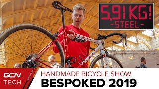 Hot New Custom amp Bespoke Bike Tech From Bespoked UK Handmade Bicycle Show 2019 [upl. by Mychael]