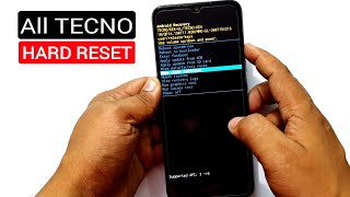 All Tecno Hard Reset Pattern Unlock Factory Reset Easy Trick With Keys [upl. by Alurta757]