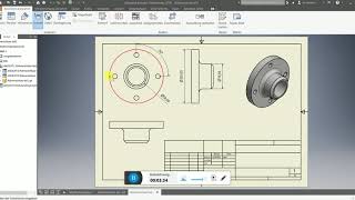 ANDREEs Inventor 2018  Tutorial 17  Zeichnung Bemaßung Oberfläche Toleranzen [upl. by Shotton411]