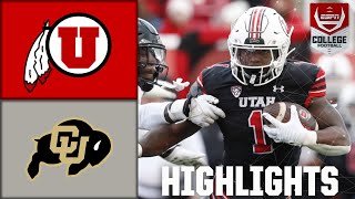 Colorado Buffaloes vs Utah Utes  Full Game Highlights [upl. by Laerol]