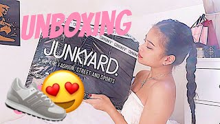 JUNKYARD TRY ON HAUL Fila Adidas Calvin Klein [upl. by Curran244]