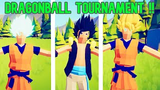 DRAGONBALL TOURNAMENT WITH GOKU AND VEGETA  TABS TOURNAMENT with Strategymoon [upl. by Yessak]