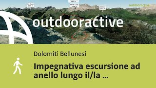 Video Flyover  Impegnativa escursione ad anello lungo illa Sentiero Italia [upl. by Esteban]