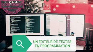 CEST QUOI UN ÉDITEUR DE TEXTES EN PROGRAMMATION [upl. by Sharma]