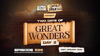 ALPHA HOUR EPISODE 596  3IST JANUARY2024 [upl. by Yvi]