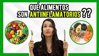 🥝Conoce las Propiedades de los ALIMENTOS ANTIINFLAMATORIOS 🍎🍌🥑🍆 [upl. by Eittap]