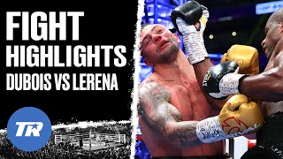 Daniel Dubois Goes Down 3 Times Rallies KOs Lerena In Impressive Fashion  FIGHT HIGHLIGHTS [upl. by Maisey]