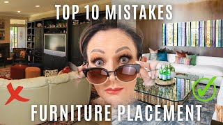 10 Interior Design Mistakes Youre Making  How to Arrange Your Furniture [upl. by Schrick]