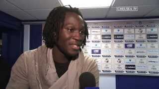 Reaction Lukaku on Everton [upl. by Aivatahs]