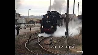 Letzter Betriebstag der Strecke Königswalde oberer Bahnhof  Annaberg Buchholz oberer Bahnhof [upl. by Nalod]