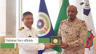 Pakistan naval ship Babur conducts joint exercise with Saudi Arabia’s AlRiyadh frigate [upl. by Cl]