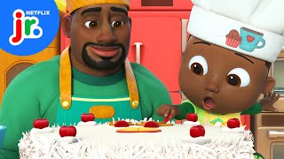 Codys PatACake Baking Song 🎂 CoComelon Lane  Netflix Jr [upl. by Ardnekal]