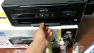 INSTALACION DE IMPRESORA EPSON L220 [upl. by Naamann]