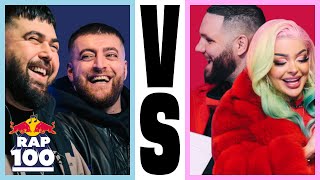 Katja Krasavice amp Fler VS Summer Cem amp KC Rebell  Rap Duell 12  Red Bull Rap Einhundert [upl. by Sachi]