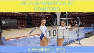 UCLA GYMNASTICS BEHIND THE BUBBLE  STANFORD [upl. by Kristyn]