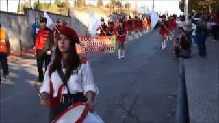 II Concurso de Bandas y Majorettes Can Palet celebrado en Can Parellada 2014 [upl. by Einobe]