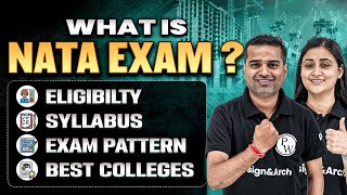 All About NATA Exam National Aptitude Test in Architecture  NATA Exam Eligibility Syllabus🎯 [upl. by Locklin]