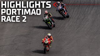 RACE 2 HIGHLIGHTS Bautista Strikes Back 🚀  2022 Portuguese Round [upl. by Anomar]