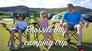 Rhossili Bay family camping trip [upl. by Tserof]