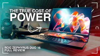 What is the cost of POWER  ROG Zephyrus Duo 16 Review [upl. by Lucille]