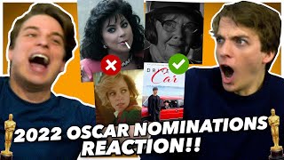 2022 Oscar Nomination REACTIONS [upl. by Borlow]