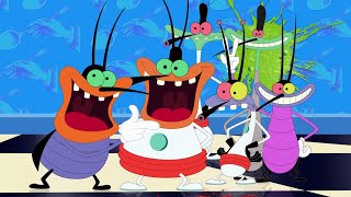 Oggy and the Cockroaches 😦 FAMILY GATHERING Full Episodes HD [upl. by Tletski]