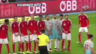 Hakan Çalhanoğlu Frikik Golü AUSTRIA vs TURKEY EURO 2016 Hazirlik [upl. by Lotsyrk]