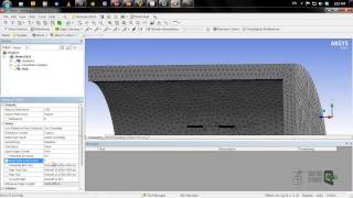 Ansys Meshing Tutorial2 Global Meshing Bangla [upl. by Irac522]