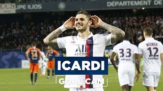 GOAL CAM  Every Angles  Mauro ICARDI vs Montpellier [upl. by Noseaj]