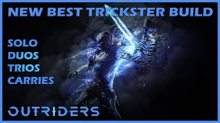 Outriders  New Horizon  NEW Best Trespassers WR Trickster Build  Endgame Guide  1440P 60FPS [upl. by Okimuk]