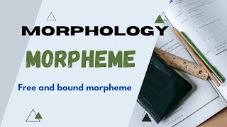 MORPHOLOGY  Morpheme and its type with defination and examples ​⁠subscribelearnwithme15 [upl. by Kashden]