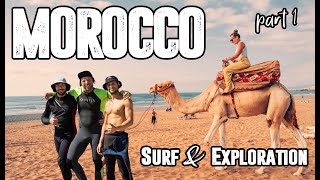 MOROCCO  SURF and EXPLORATION  Part 1  good food good people good times [upl. by Kauslick]