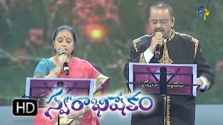 Srirastu Subhamastu Song  SPBaluVasantha Performance in ETV Swarabhishekam 8th Nov 2015 [upl. by Litton]