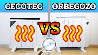 ¿Qué Radiador Eléctrico Emisor Térmico Es Mejor Cecotec Ready Warm VS Orbegozo [upl. by Oirasor]