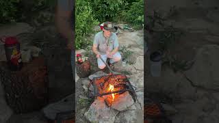 Day in the Life Cooking Over a Fire  The Ozark Podcast [upl. by Lazor754]