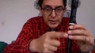 music lesson 1 first steps with a descant recorder [upl. by Frodi]