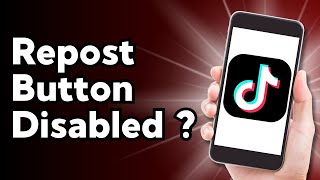 How to Fix TikTok Repost Button Not Showing [upl. by Welcome]