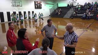 Elsberry Lady Indians v Silex Lady Owls Varsity Basketball Recording [upl. by Bose]