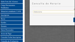 Como hacer el horario UANL 2024 uanl horário tutorial fypシ [upl. by Eicak]