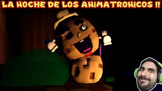 LA NOCHE DE LOS ANIMATRONICOS   Bob Esponja Around the Clock con Pepe el Mago 9 [upl. by Eerehs]