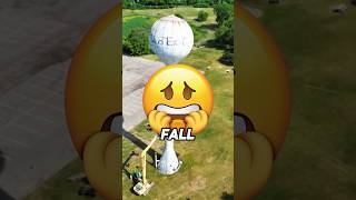 This Water Tower Fell Down 😱 [upl. by Aenert]