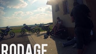 Rodage du Derbi en 70 et du Booster  GoPro HD [upl. by Ynohtnaed791]